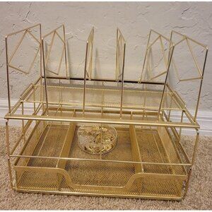 New Desk Organizers and Accessories - Double Tray and 5 Upright Sections